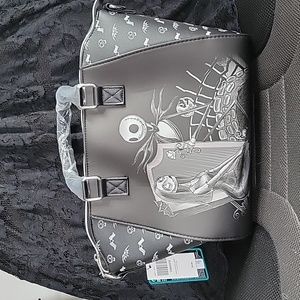 Loungefly Disney Nightmare Before Christmas Jack Sally Misfit Love Satchel NWT
